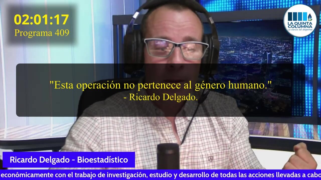 'Esta operación no pertenece al género humano' - Ricardo Delgado (Programa 409)