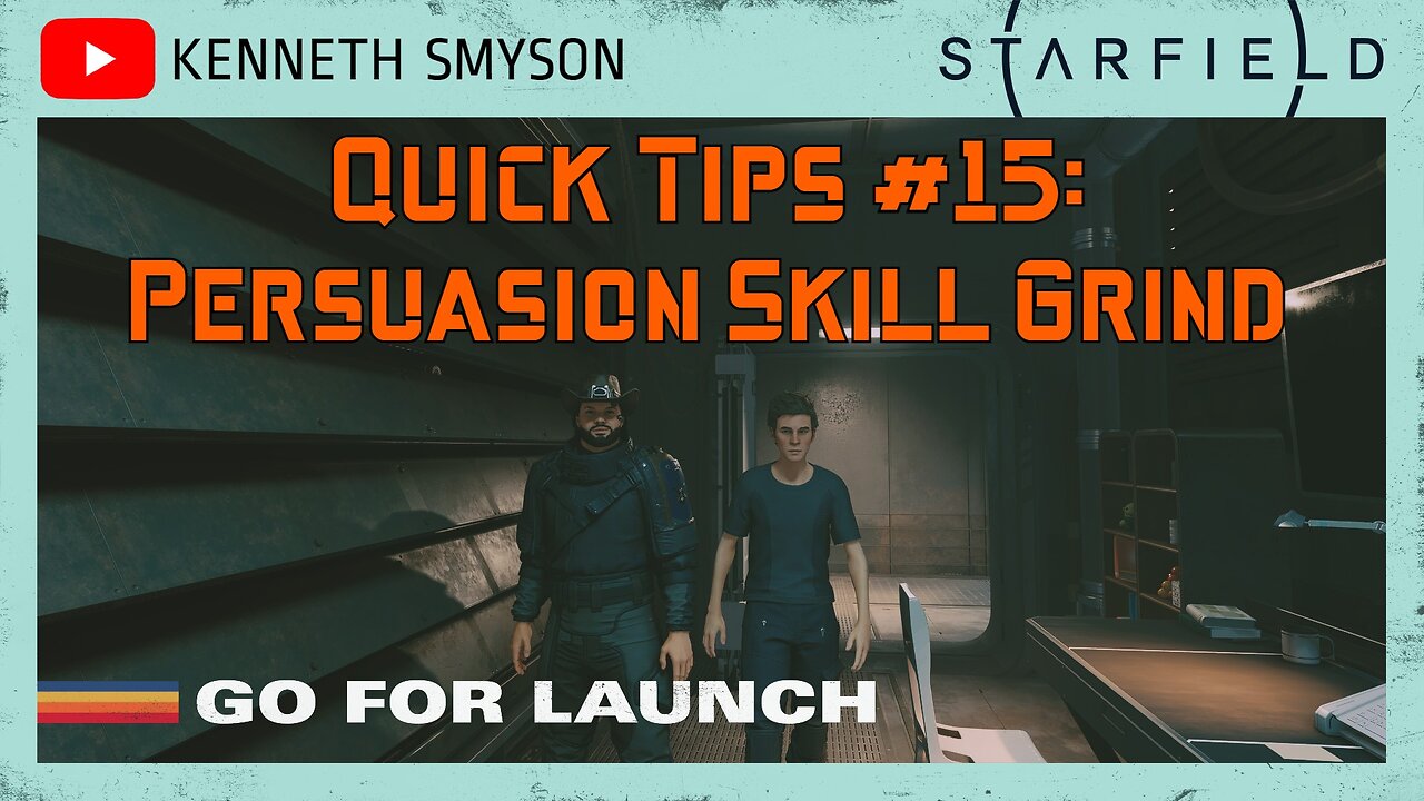 Starfield Quick Tips 15: Persuasion Skill Grind