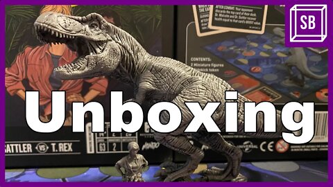 UNBOXING: Unmatched Dr. Sattler vs. T.Rex