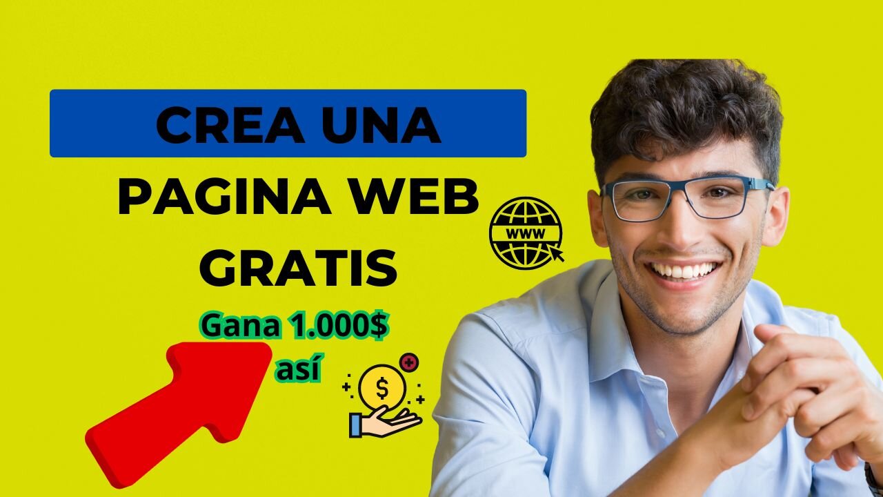 CÓMO CREAR UNA PAGINA WEB GRATIS PROFESIONAL / GANA 1.000$ DINERO CON ESTE MÉTODO