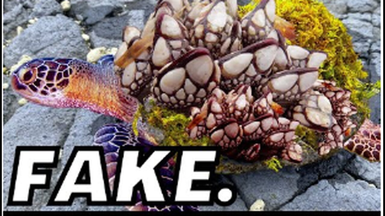 Fake Barnacle Removal Turtle Rescue Videos Need To Stop