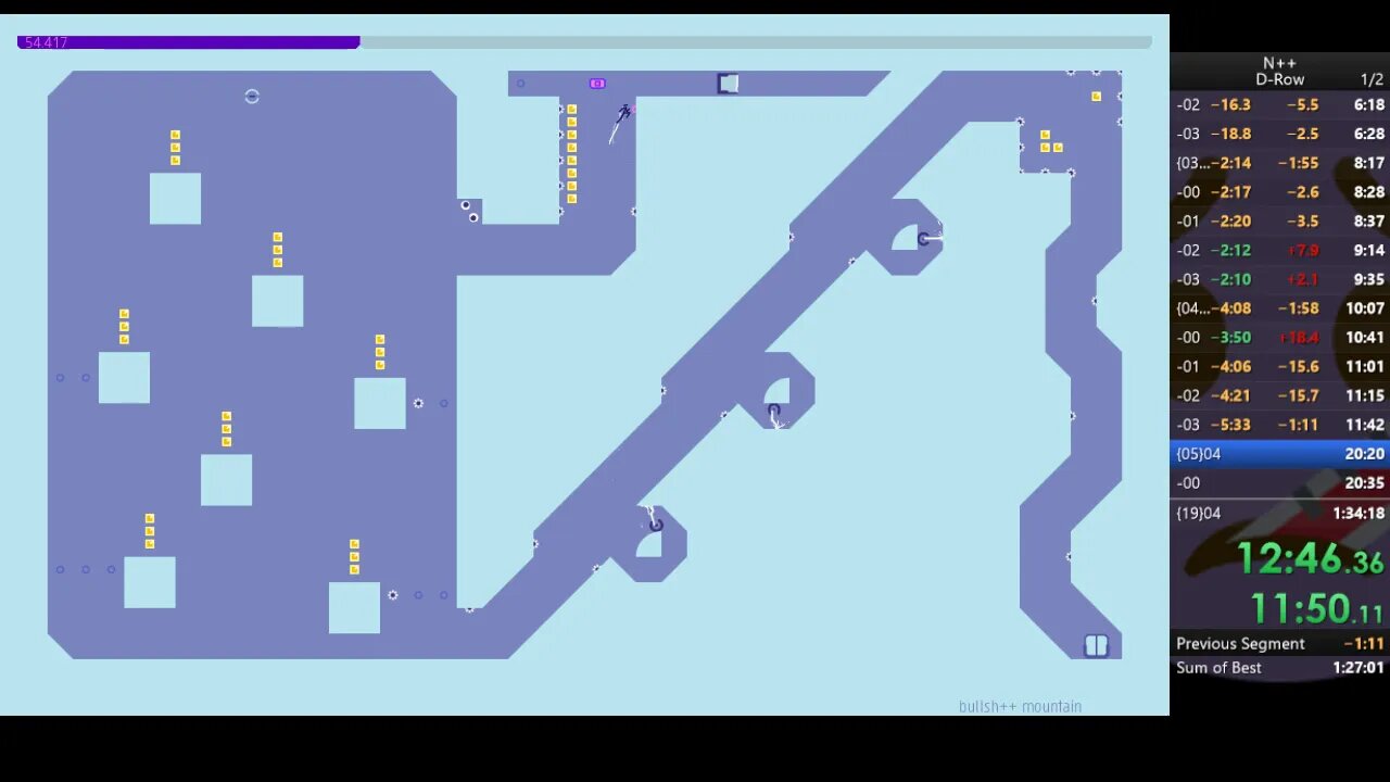 N++ - Solo D-row - 1:24:39