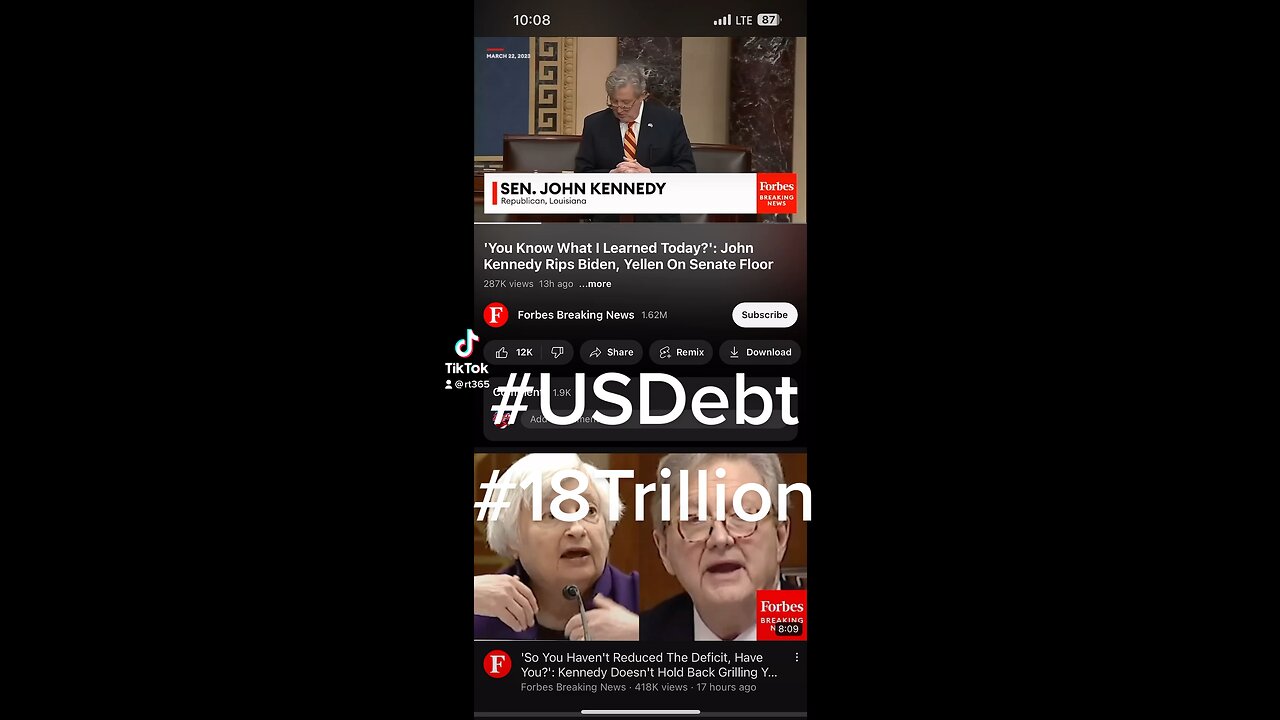 US DEBT WILL RISE TO 18 TRILLION