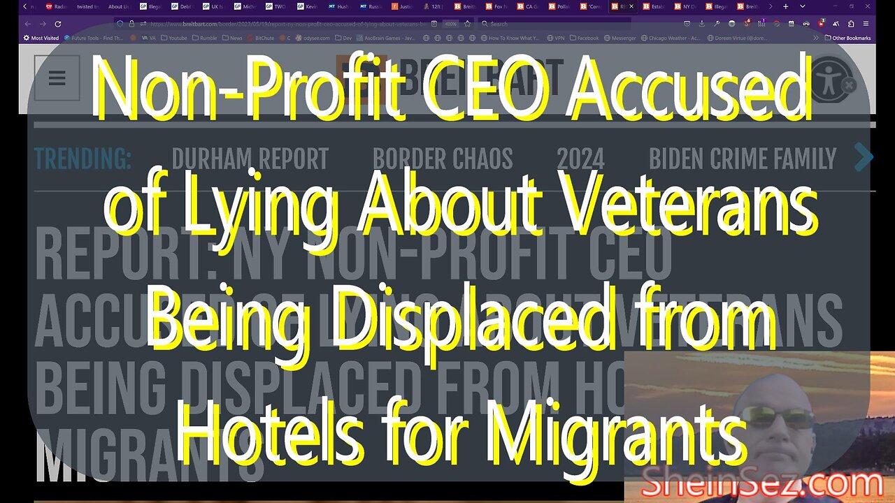 #174 Non-Profit CEO Accused of Lying About Veterans Being Displaced for Migrants & more