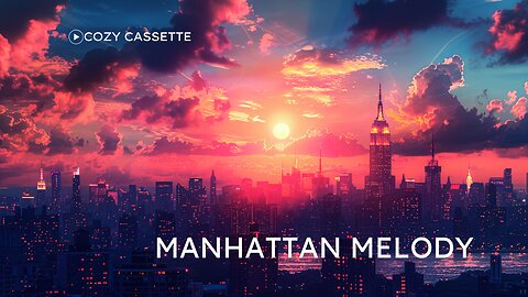 Manhattan Melody | Lo-fi Jazz Hop | Study, Work, Relax |