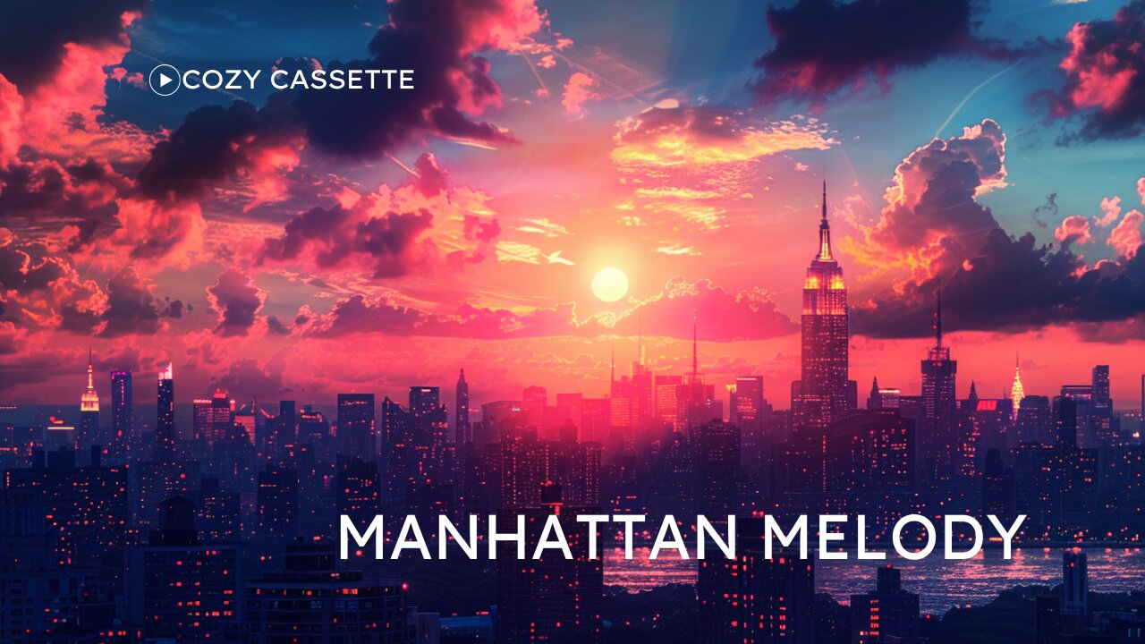 Manhattan Melody | Lo-fi Jazz Hop | Study, Work, Relax |