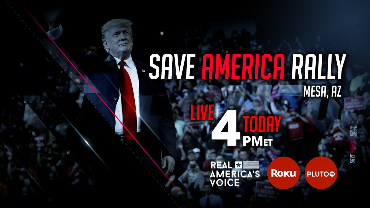 TRUMP SAVE AMERICA RALLY MESA AZ LIVE COVERAGE