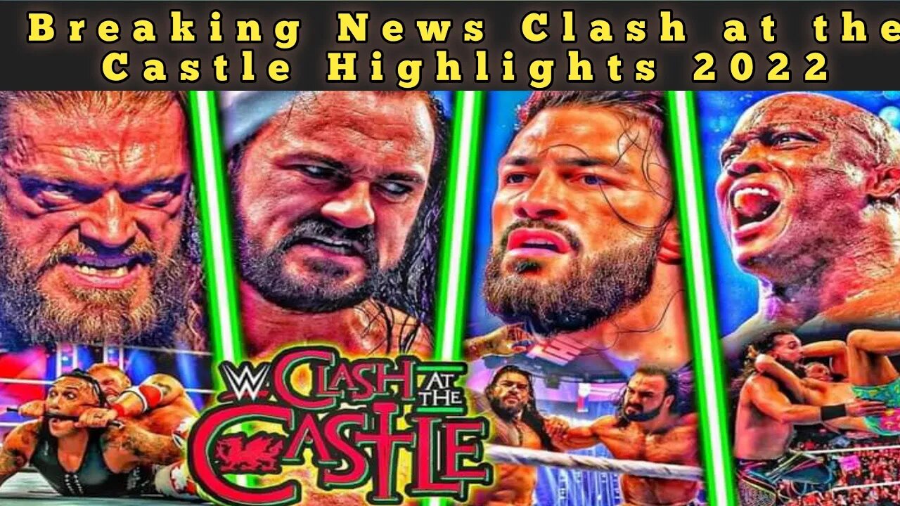 WWE Clash at the Castle Full Highlights September 3, 2022 #WWECastle