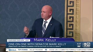 One-on-one with incumbent Senator Mark Kelly