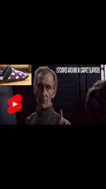Peter Cushing Wore Carpet Slippers While Playing Grand Moff Tarkin in STAR WARS #Shorts