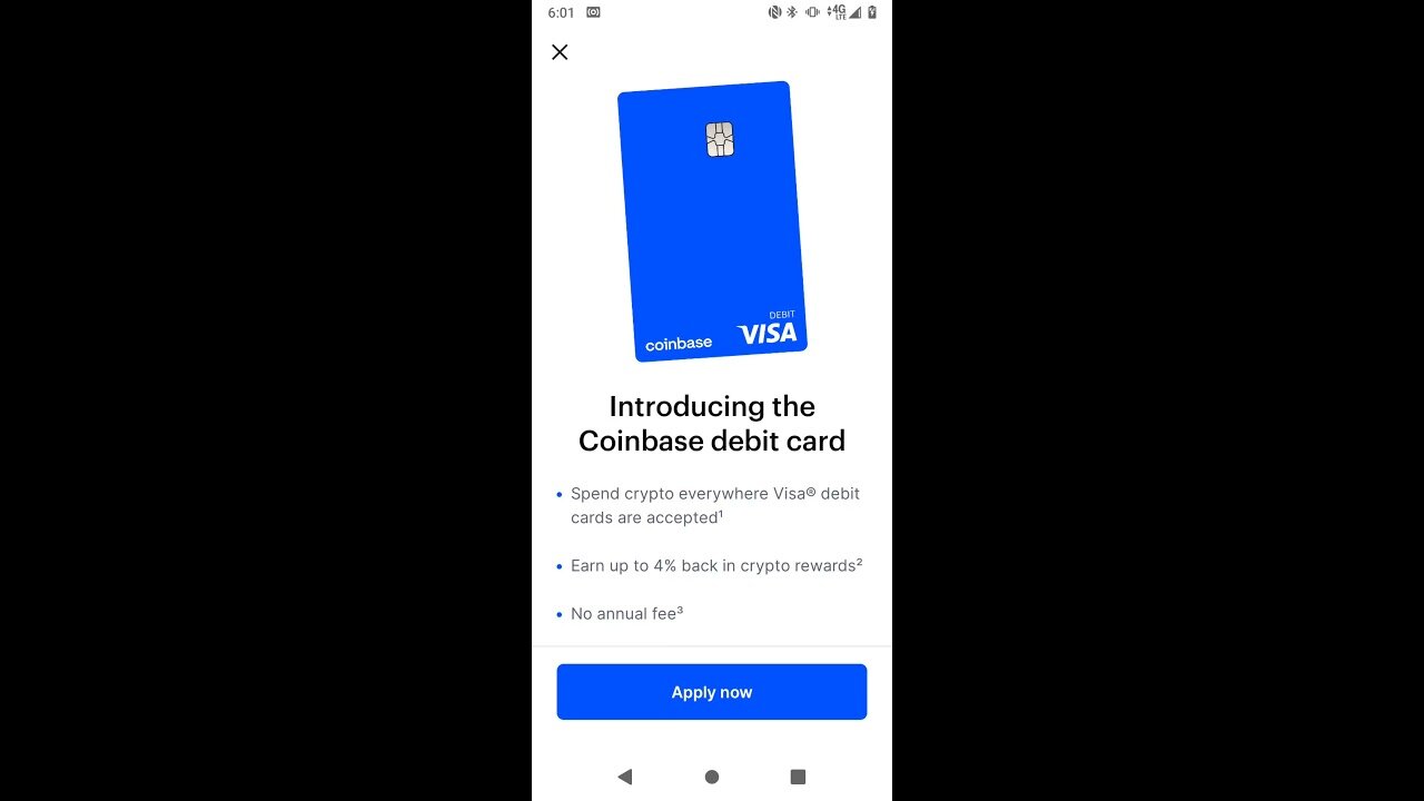 Coinbase Card Now Available! Pros and Cons, Earn 4% Crypto Rewards! (Links in description)