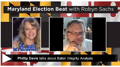 Phillip Davis talks with Robyn Sachs of Maryland Election Beat