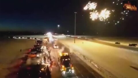 Joe Rogan, Tucker Carlson, Dan Bongino, Russel Brand, Don Jr Supporting the Canadian Truckers