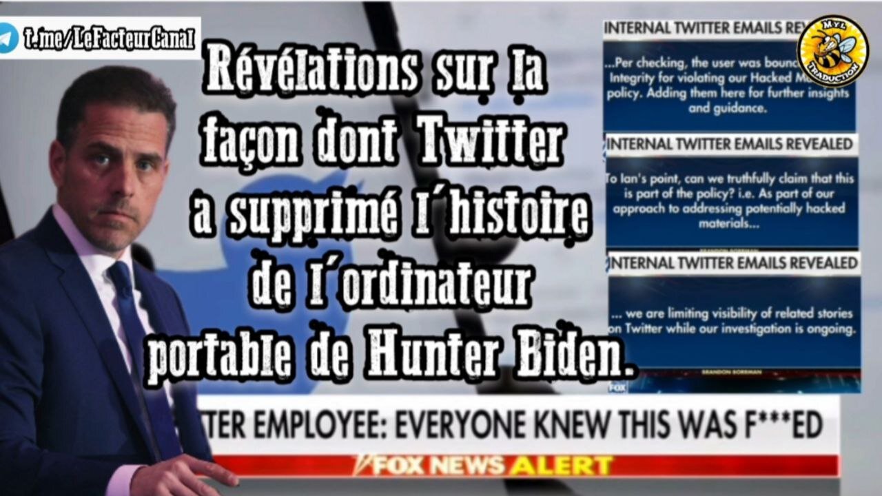 Révélations sur la façon dont Twitter a supprimé l'histoire de l'ordinateur portable de Hunter Biden