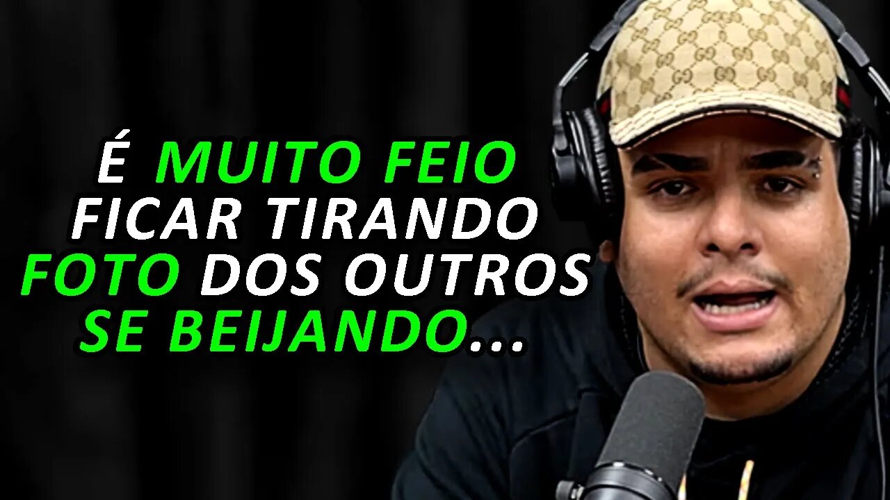 IGÃO MANDA REAL SOBRE FESTA DE FAMOSOS (FOQUINHA - Podpah #415) FlowPah Cortes