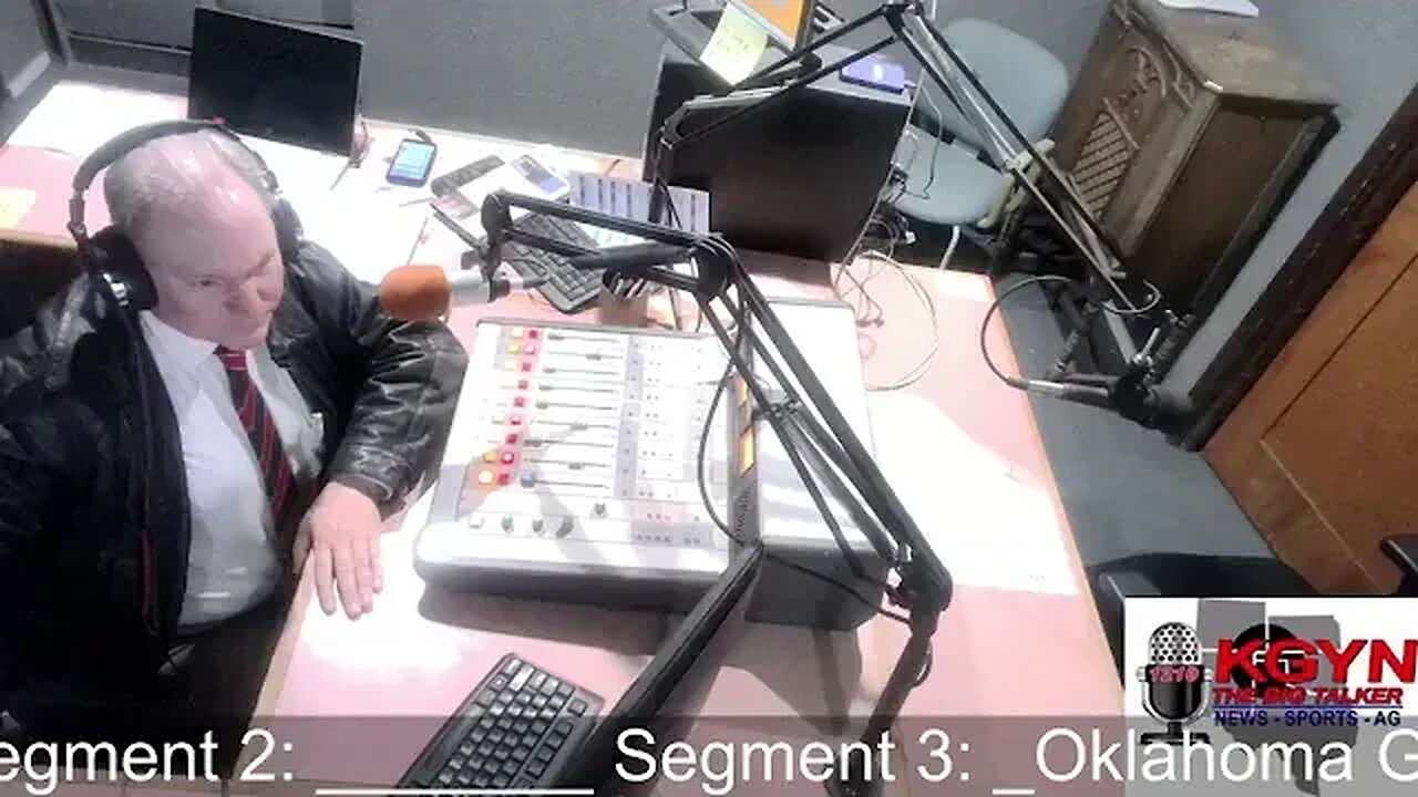 Marky Billson interviews Oklahoma Governor Kevin Stitt on Sports Gambling. Nov. 17, 2023 KGYN Guymon