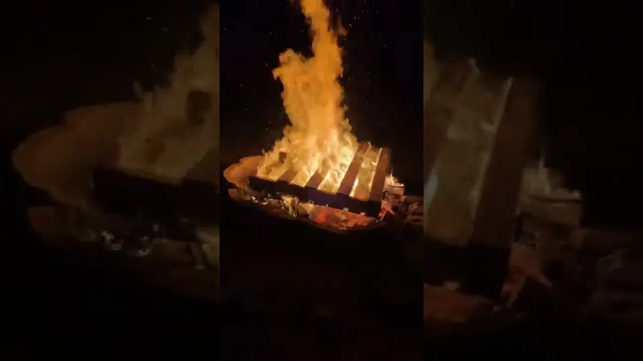 Camp Fires always look so cool