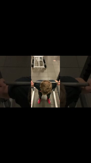 Top down view of squats