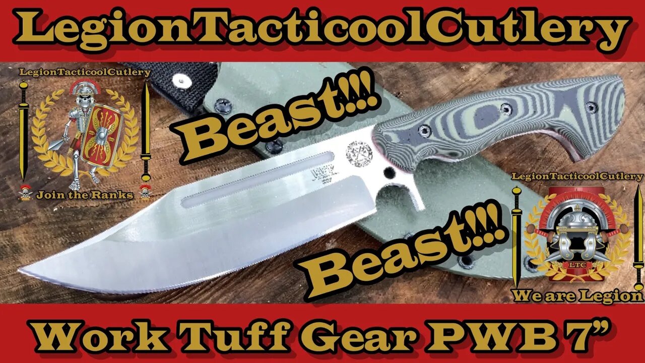 Work Tuff Gear PWB-7” Bad to the bone! #worktuffgear @WorkTuffGear Victor #bowieknife #outdoors