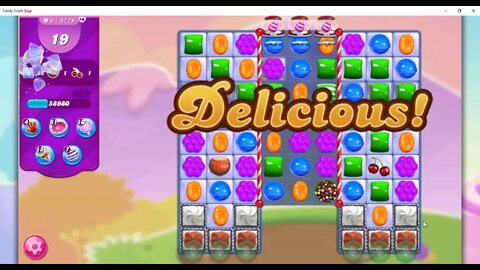 Candy Crush Level 5778 Talkthrough, 25 Moves 0 Boosters