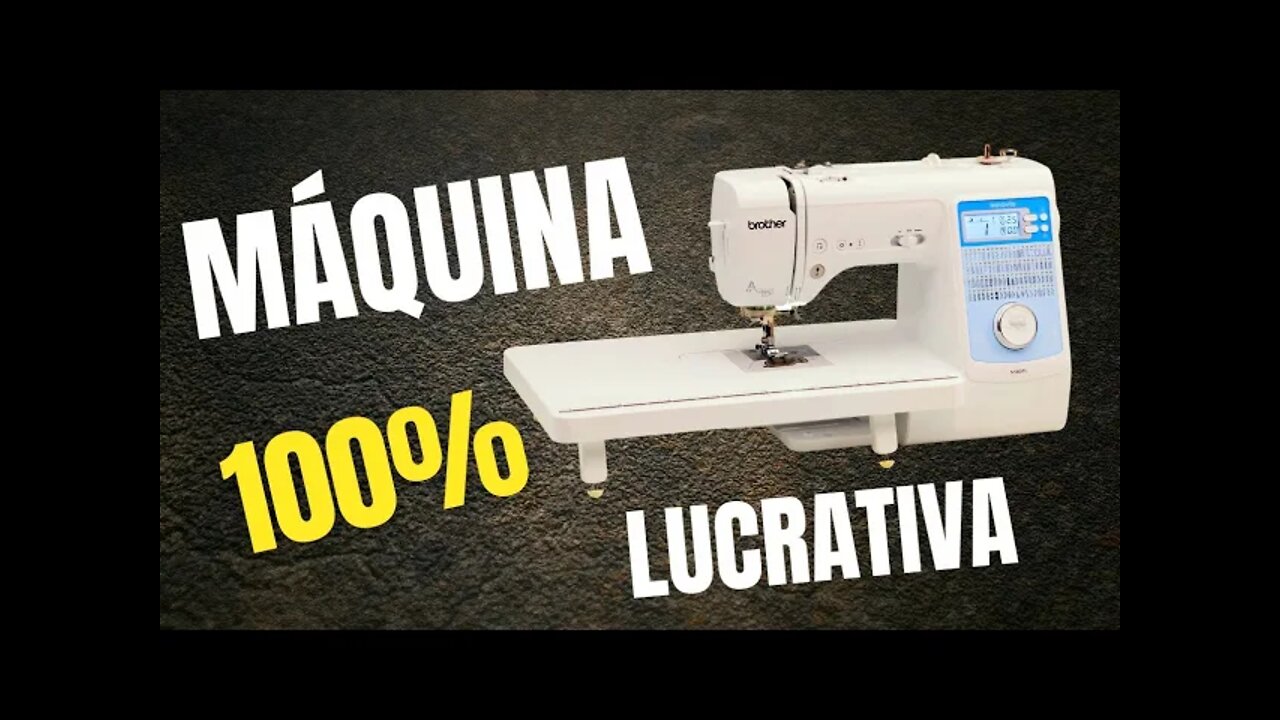 MÁQUINA DE COSTURA | MÁQUINA LUCRATIVA