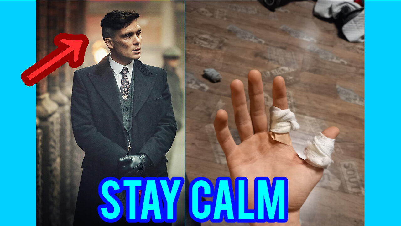 Stay calm like Thomas Shelby
