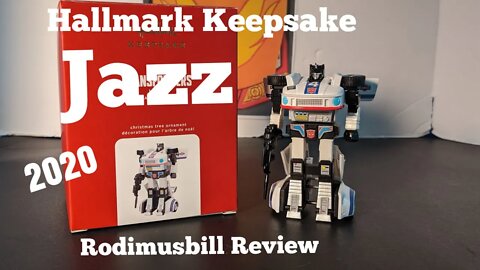 Hallmark Keepsake G1 Transformers JAZZ Ornament Review (2020)