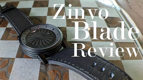 Modern Art on a Leather Strap: A review of the Zinvo Blade Watch