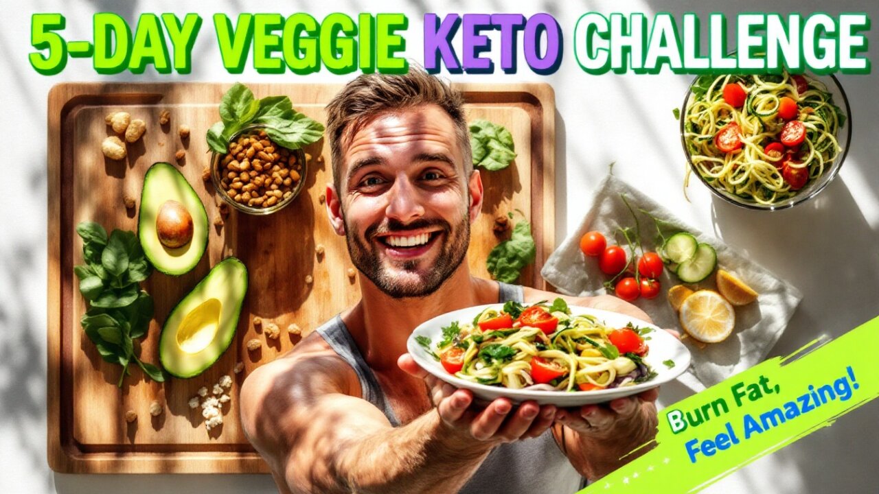5 Day Vegetarian Keto Challenge: Transform Your Health 🥑