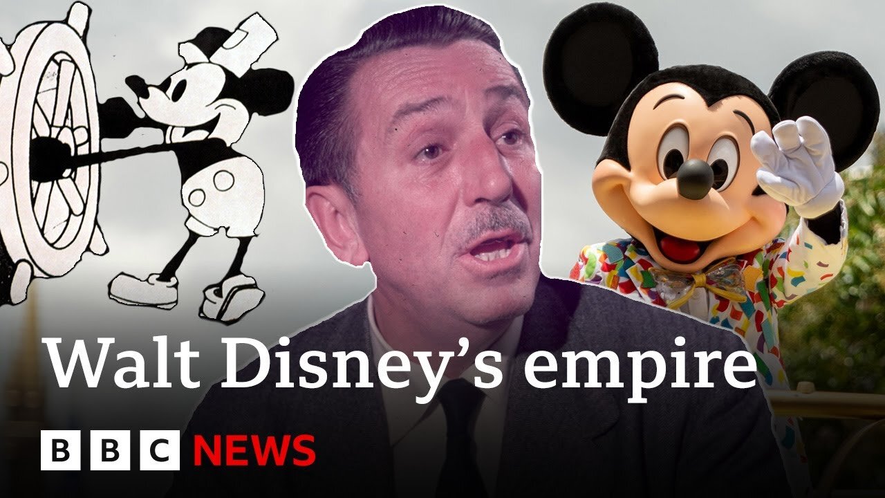 How Walt Disney came back from ruin - BBC News