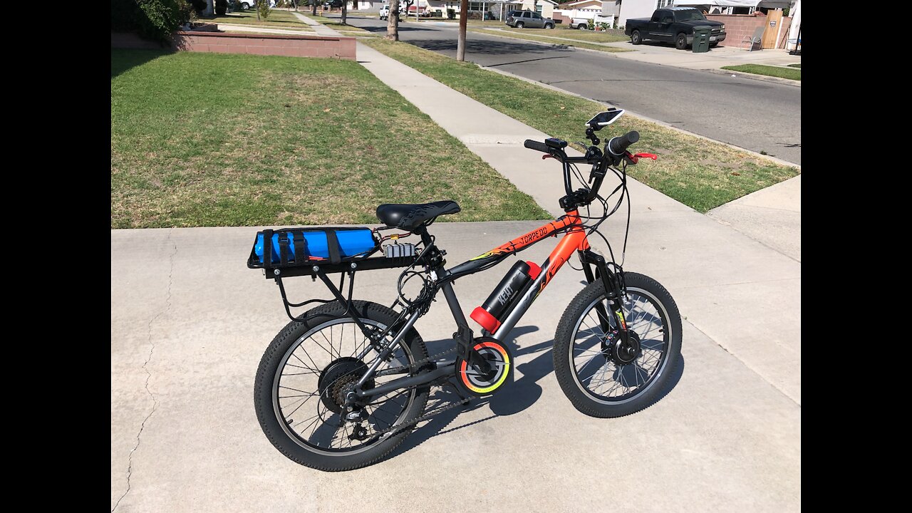 My Modified Kent Torpedo 20" Twin Motor e-Bike Review