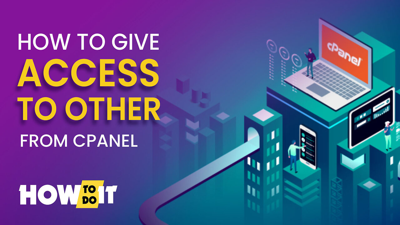 How to give cPanel access to other