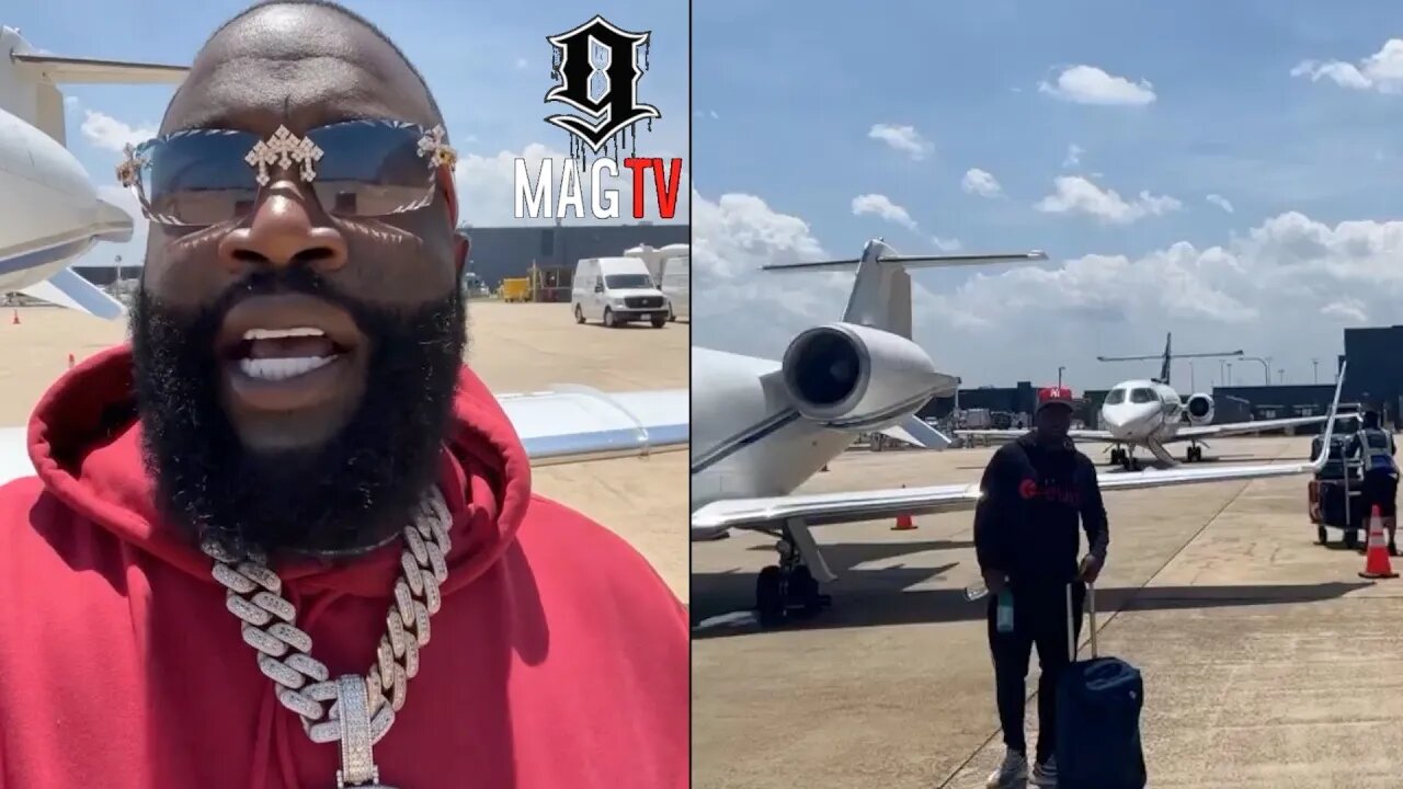 Rick Ross Forced To Spend $50k On Private Jet After His Flight Got Cancelled! 🛩