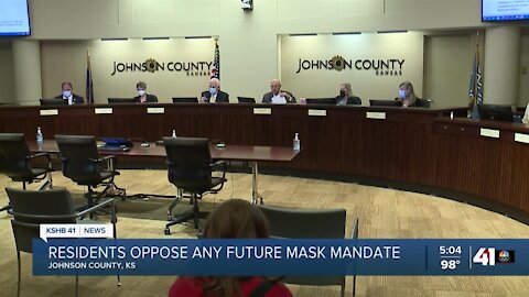 Johnson County to review mask mandate policy next week