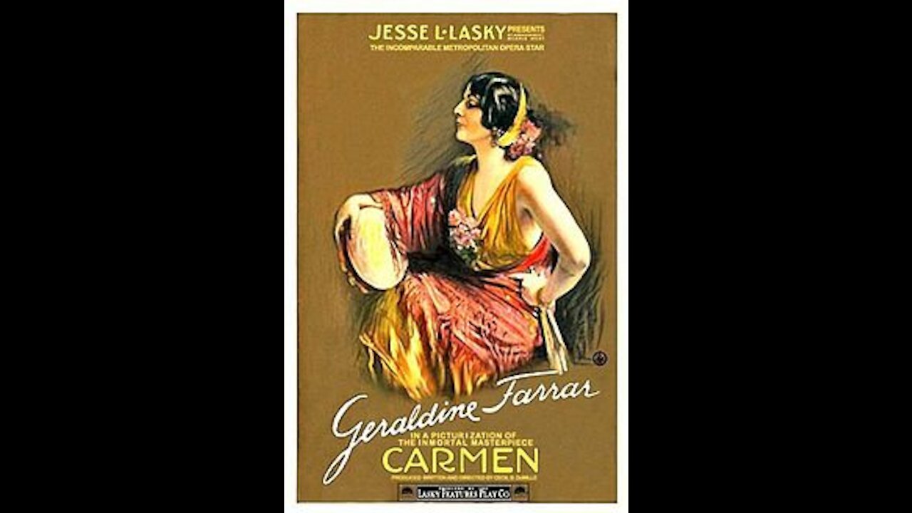 Carmen (1915) | Directed by Cecil B. Demille - Full Movie