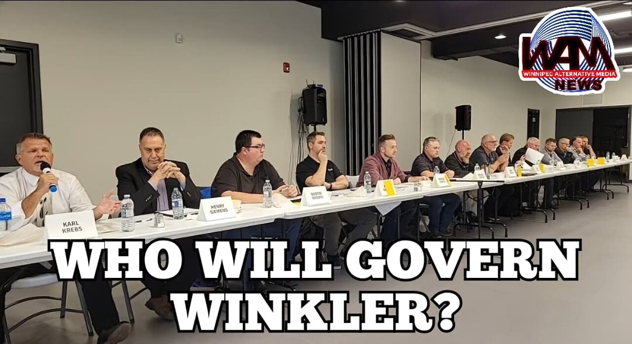 Winkler Central Station Candidate Forum, Oct 20th 2022