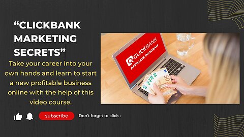 “ClickBank Marketing Secrets”
