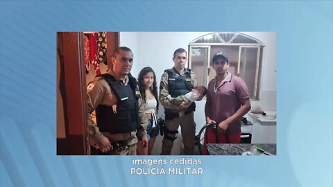 Lajinha: Polícia Militar salva criança engasgada e desfalecida