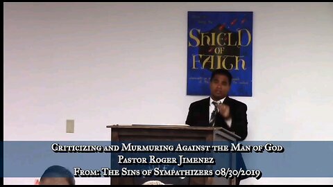 Criticizing and Murmuring Against the Man of God | Pastor Roger Jimenez