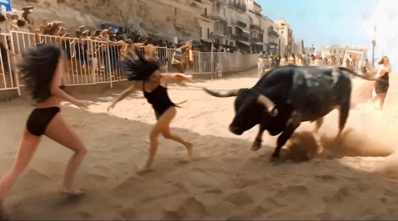 When animals go on a rampage and got caught on camera !!