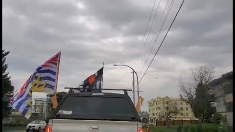 Freedom convoy Vancouver island