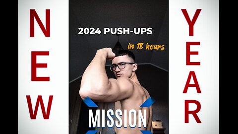 I did 2024 push-ups in 18 hours