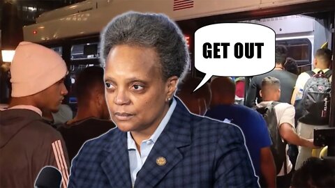 Lori Lightfoot DEPORTS Illegals OUT of Chicago displaying the ULTIMATE show of HYPOCRISY!