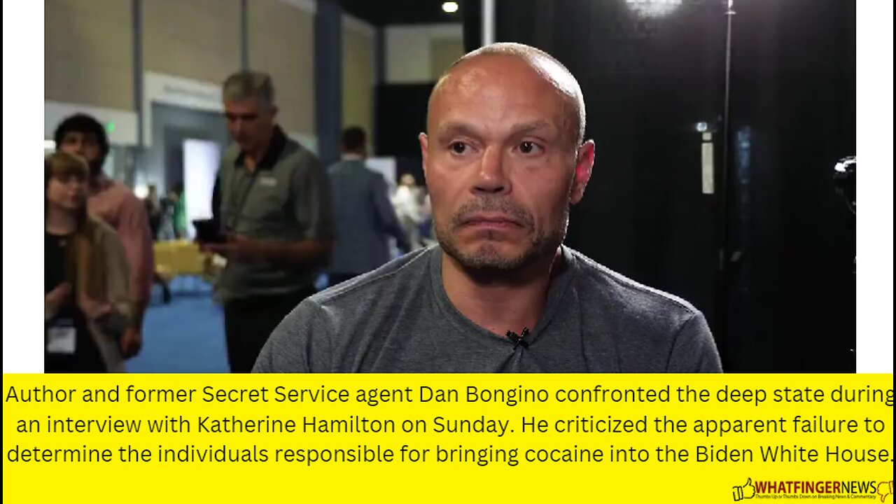 Author and former Secret Service agent Dan Bongino confronted the deep state during an interview