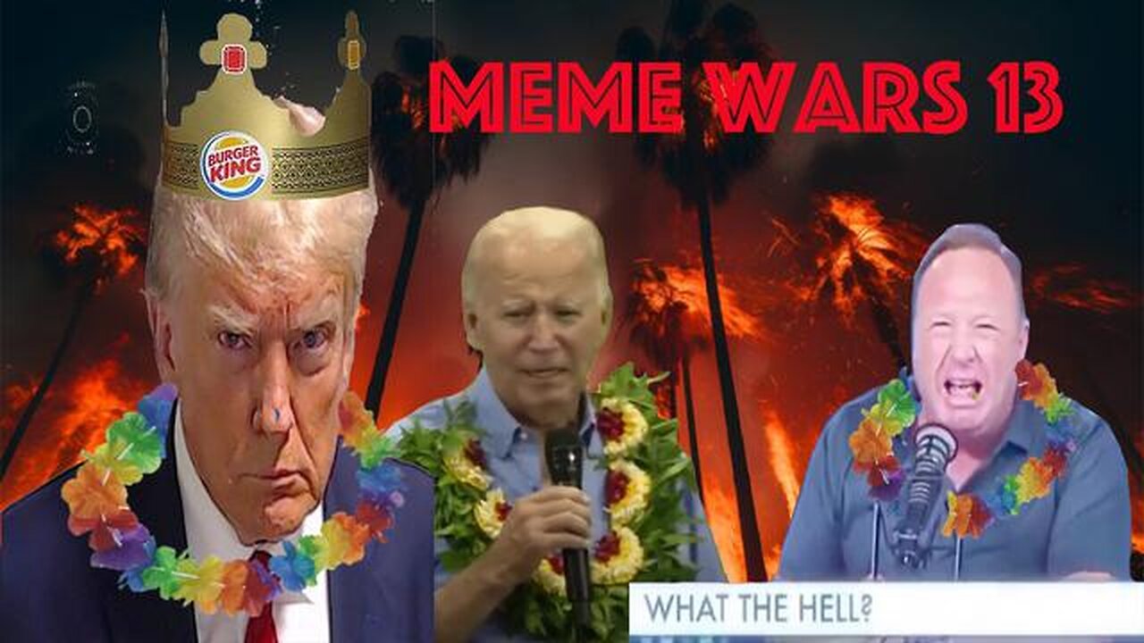 THE GREAT DONALD TRUMP MUGSHOT, BIDEN'S HAWAIIAN KITCHEN FIRE AND MORE...