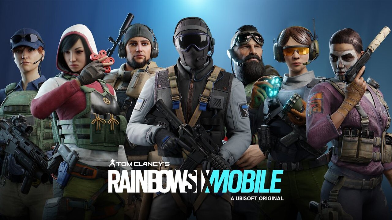 Let's Play Rainbow Six Mobile on the bus..