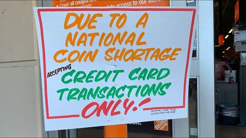 Change shortage BS/ turning away people with cash!