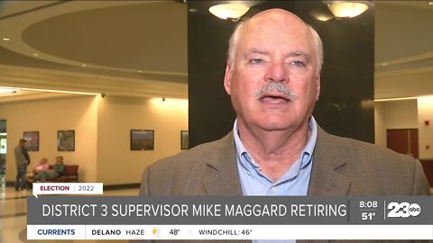 Kern County District 3 Supervisor Mike Maggard retiring