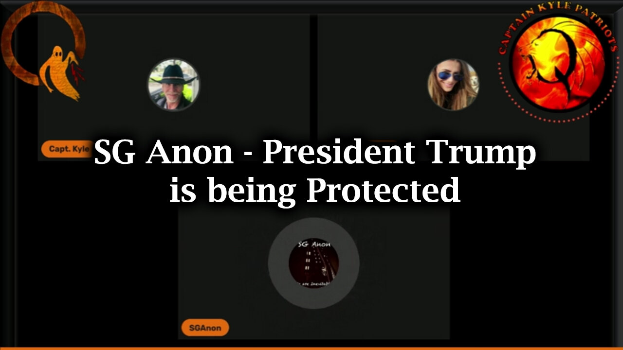 SG Anon Great Intel - President Trump is being Protected