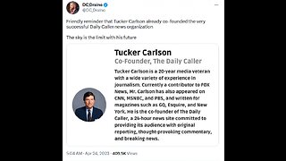 🚨 Tucker Carlson Announces New Show | Breaks Internet Forever 🚨